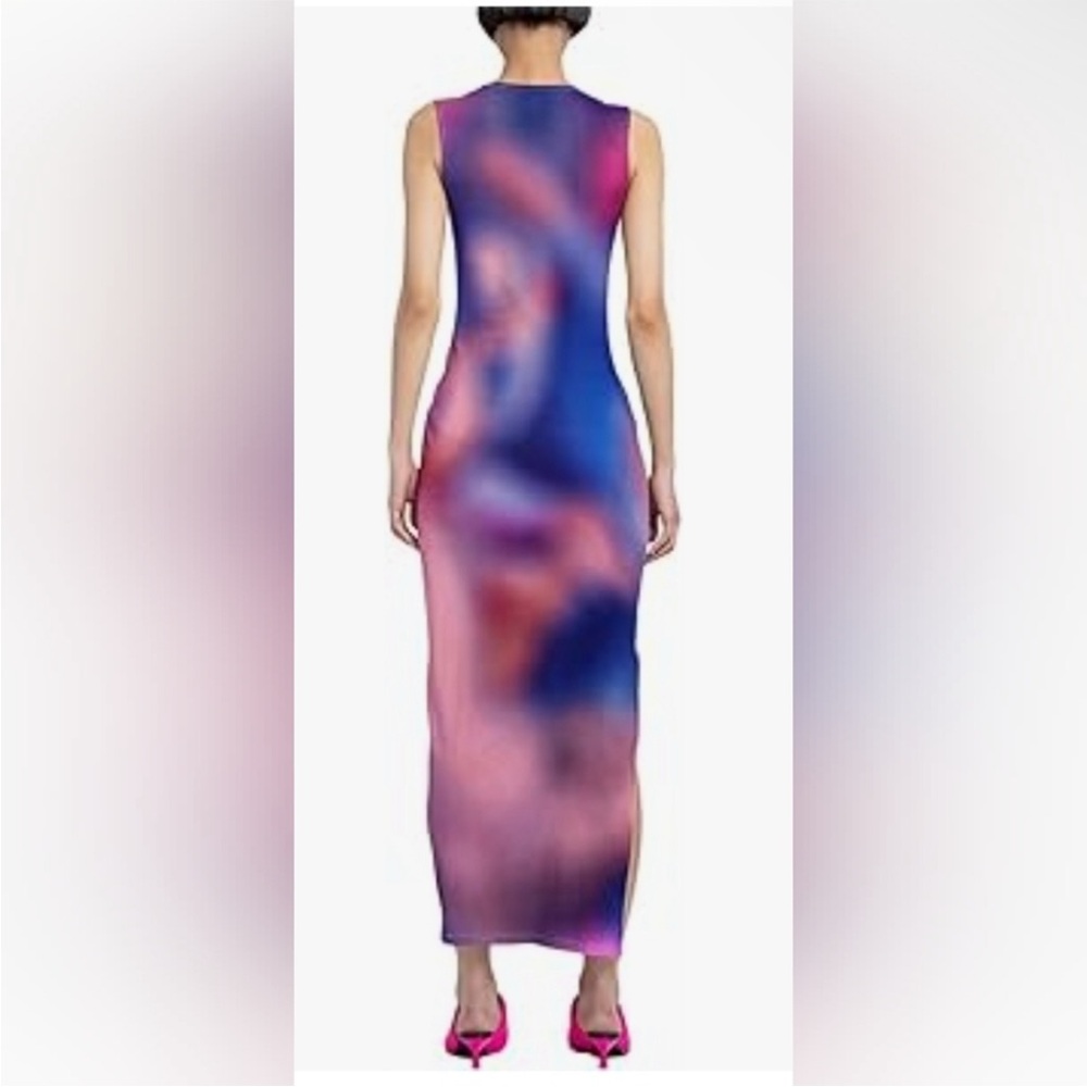Multicolor Sleeveless Maxi Dress - Picture 3 of 6